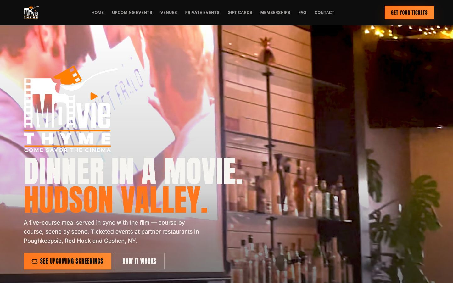 Movie Thyme website homepage
